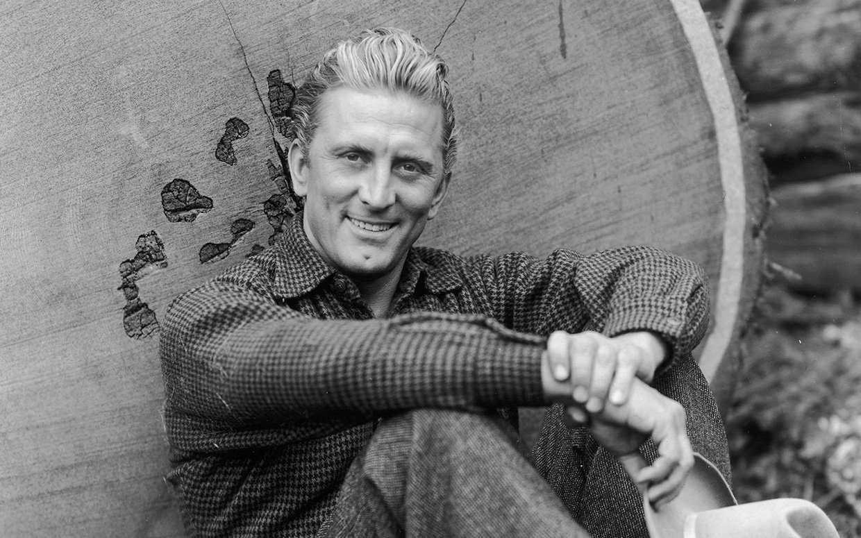 He Sees Nothing Wrong With A Flawed Character Kirk Douglas A Life In Pictures Purple Clover