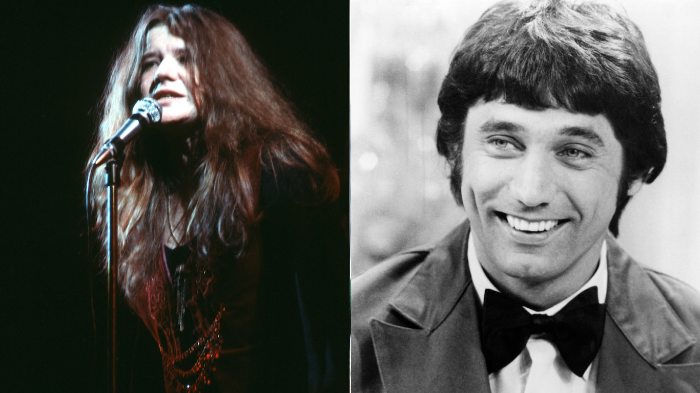 Janis Joplin & Joe Namath 15 Celebrity OneNight Stands Purple Clover