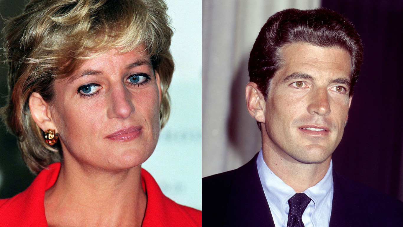 Princess Diana & JFK Jr. | 15 Celebrity One-Night Stands | Purple Clover