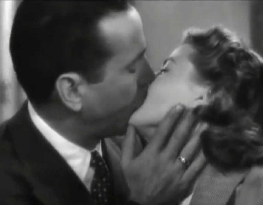 Image result for Casablanca 1942 kiss