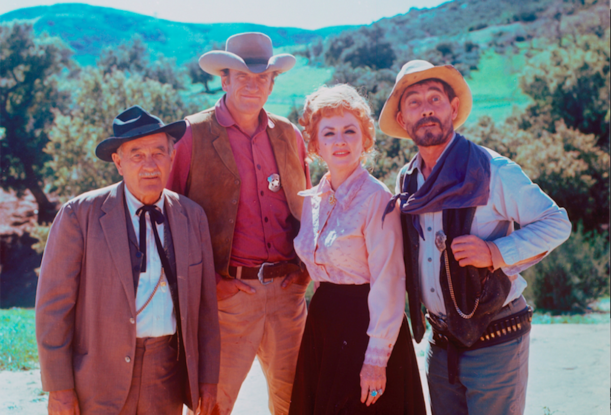 "Gunsmoke" (CBS) — March 31, 1975 20 Most Watched TV Finales Purple