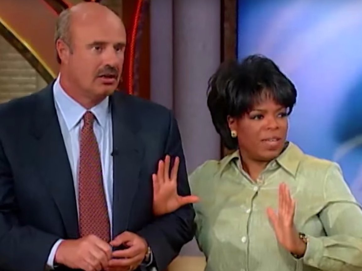 Dr. Phil (1998) 20 Most TalkedAbout Oprah Moments Purple Clover
