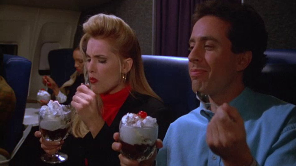 Jerry Flies First Class 20 Ultimate 'Seinfeld' Moments Purple Clover