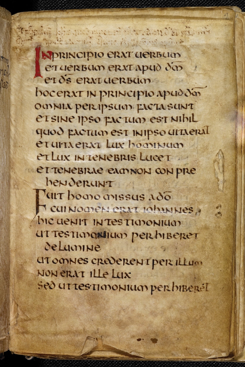 "St. Cuthbert Gospel" 12 of the Oldest Books in Existence Purple Clover
