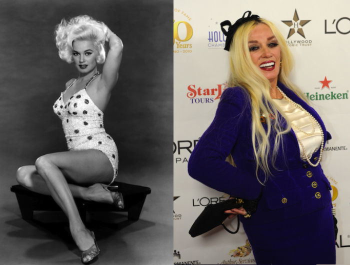 Mamie Van Doren Ageless Beauty Purple Clover