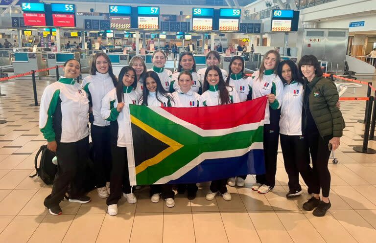 7th place with Team South Africa