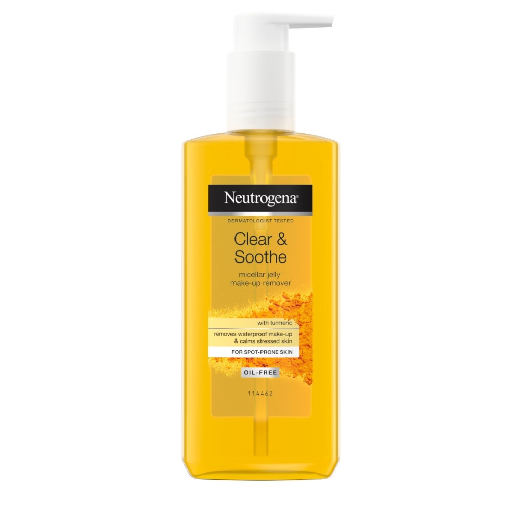 Neutrogena® Clear & Soothe Gel micelar demachiant pentru față