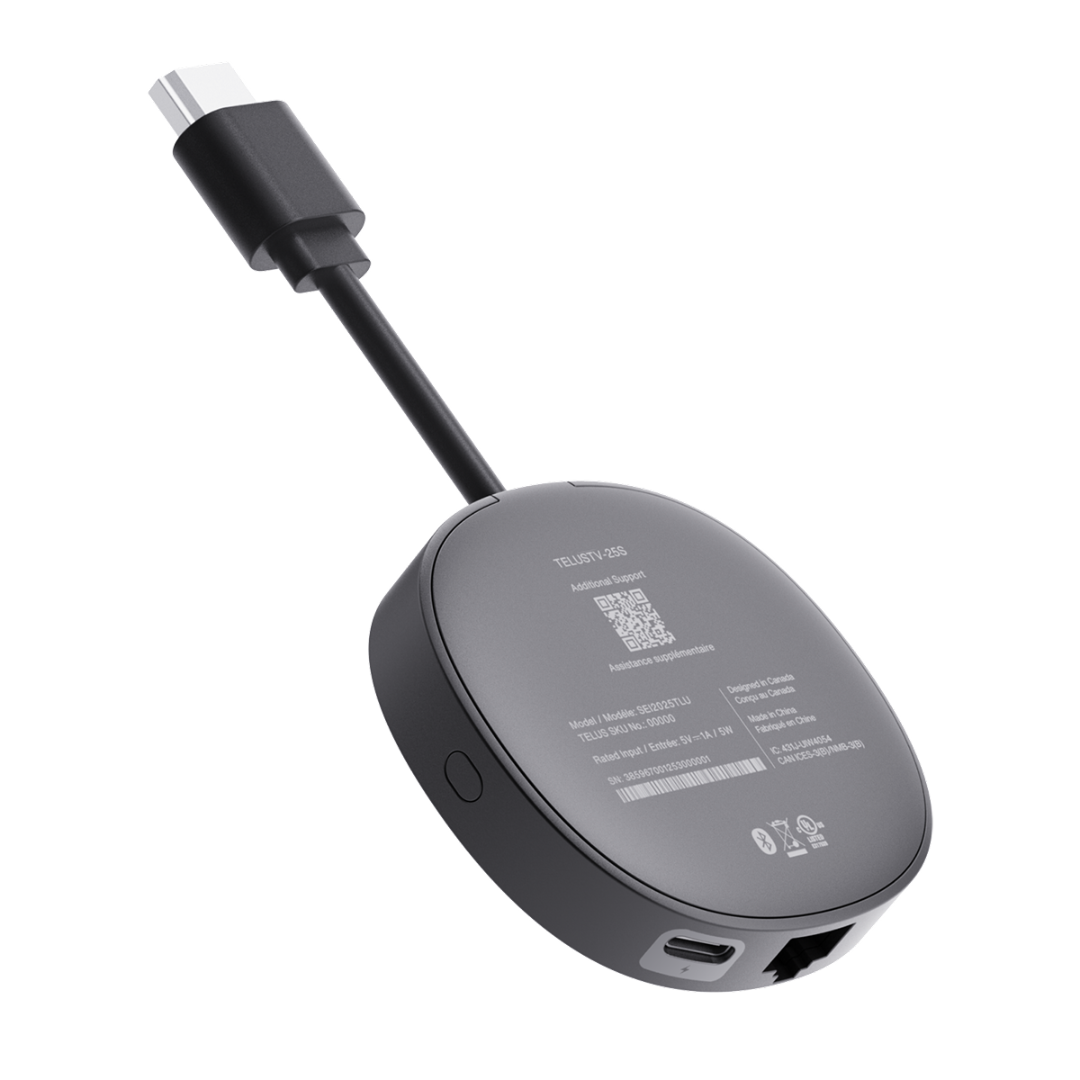 The TELUS TV Mini device.