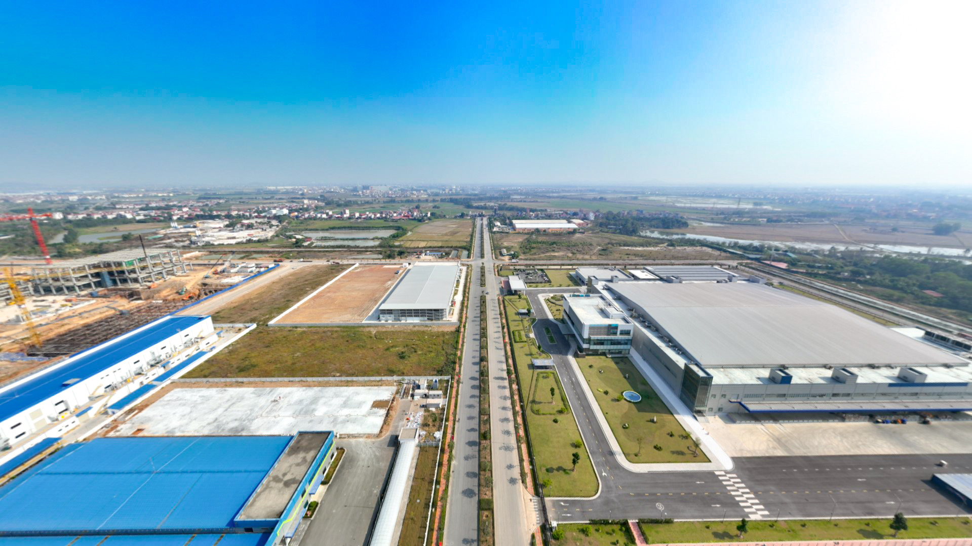 Các dự án công trình xanh nối tiếp nhau vào khu công nghiệp của Viglacera