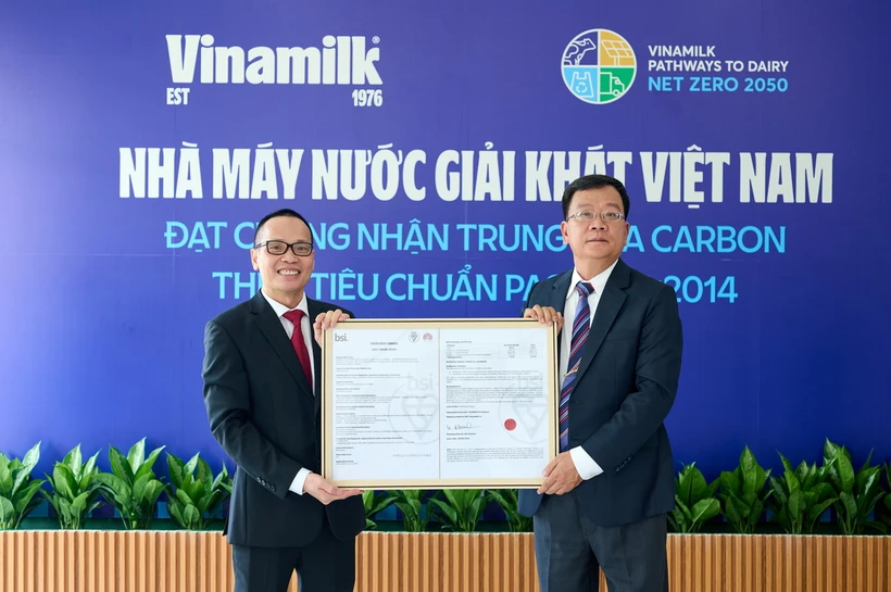 Vinamilk mở thêm nhà máy trung hòa carbon, đẩy mạnh chiến lược "xanh hóa"
