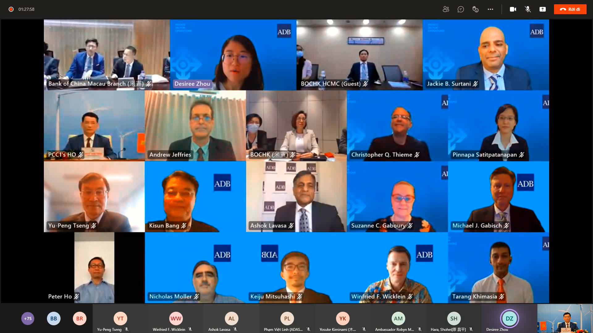 Cấp khoản vay chứng nhận "xanh" cho cụm dự án điện gió của PCC1