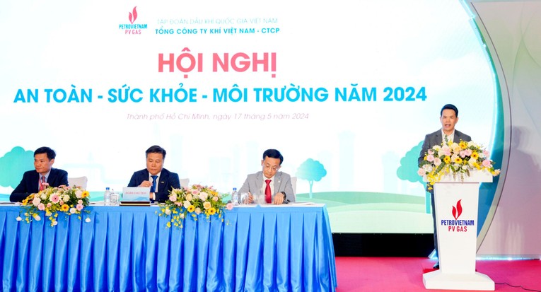 PV GAS tổ chức Hội nghị an toàn - sức khỏe - môi trường năm 2024