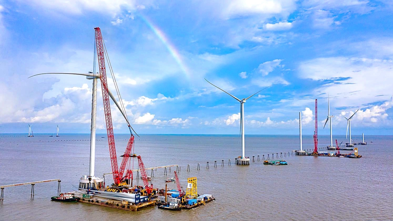 Bamboo Capital (BCG): Tiếp tục tin vui với loạt dự án điện gió trọng điểm được thi công gấp rút