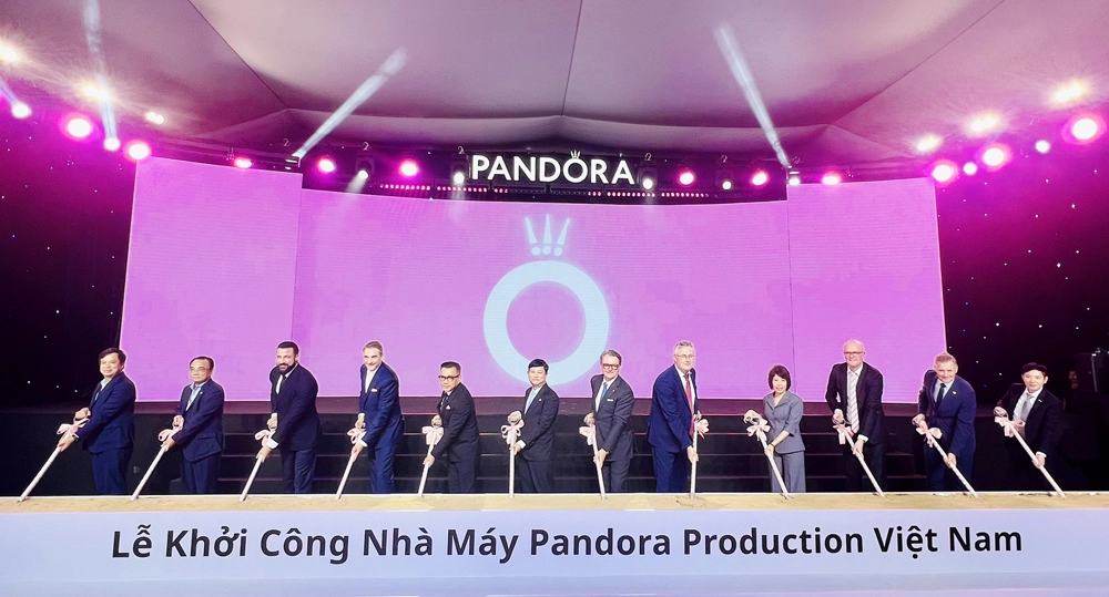 Pandora sử dụng 100% năng lượng tái tạo tại nhà máy xây dựng ở Việt Nam