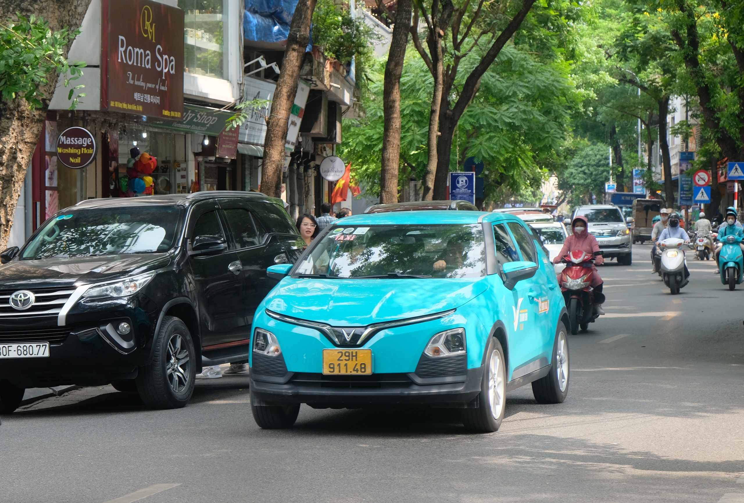 Doanh nghiệp taxi điện có thể bán tín chỉ các-bon để thu lợi