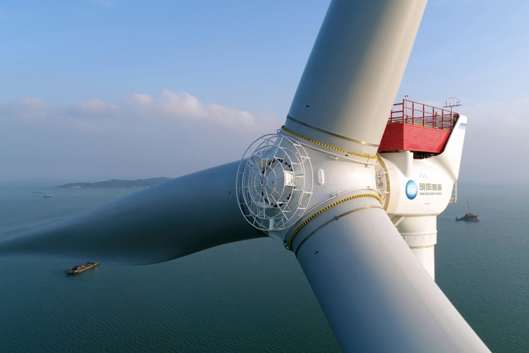 Công ty Trung Quóc phát triển turbine gió khổng lồ lớn nhất thế giới