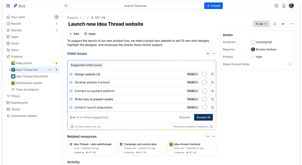Jira Best Agile Tool for Project and Task Management
