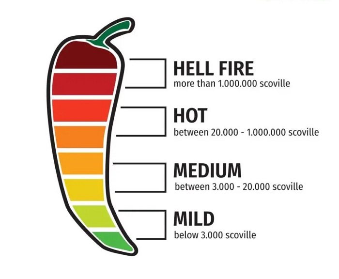 Check-in de rétrospective échelle de Scoville