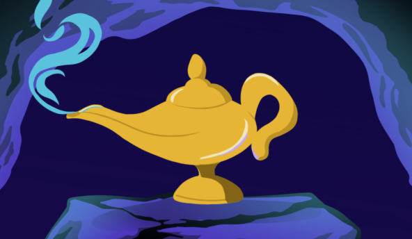 Neatro's retrospective template Genie in a bottle