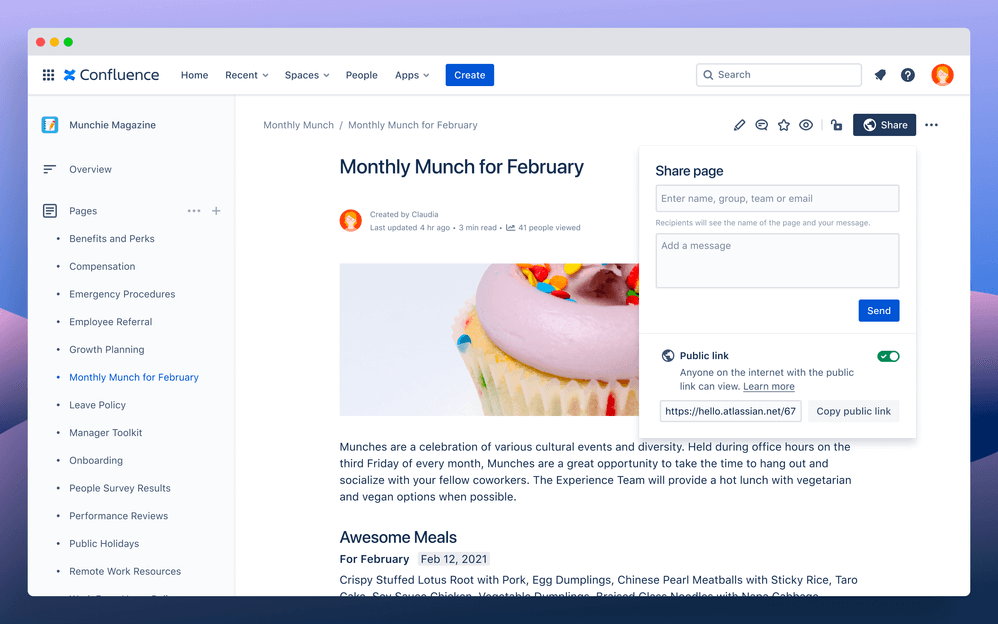 Confluence Best Agile Documentation Tool