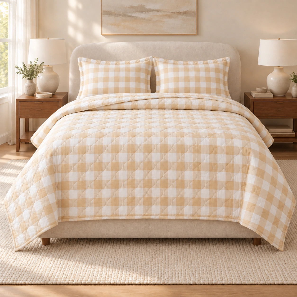 Quilts in woven cotton