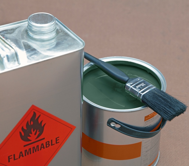 flammable household liquids