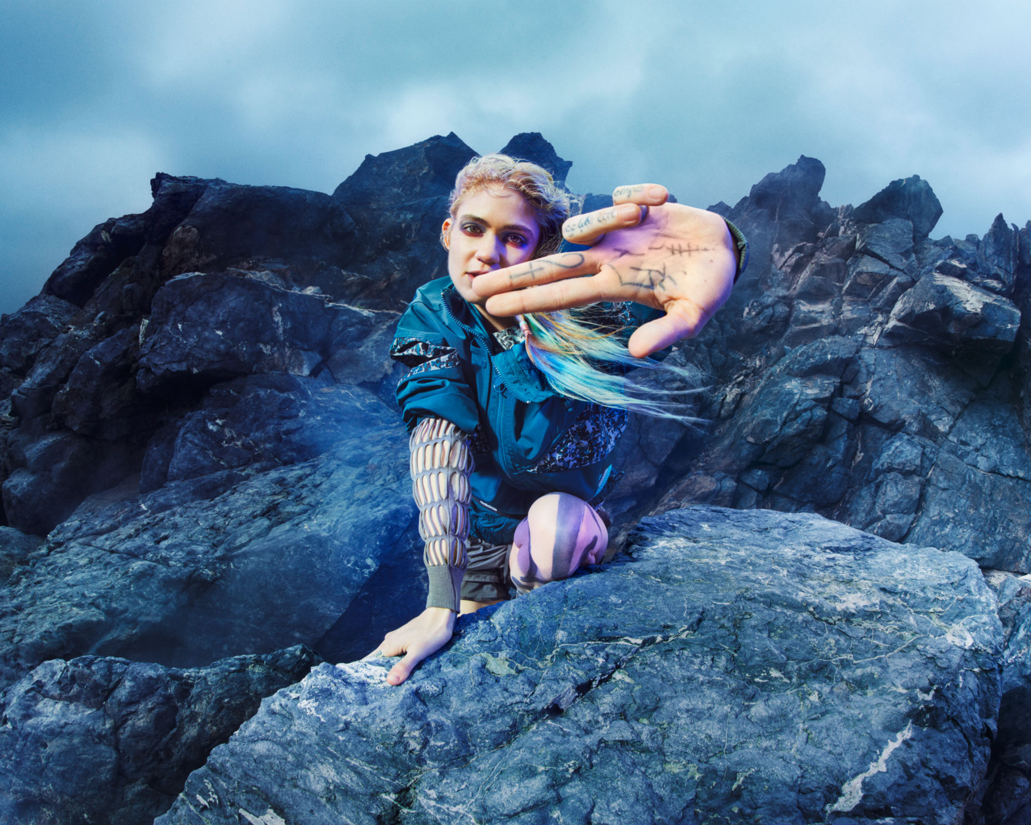 grimes adidas instagram