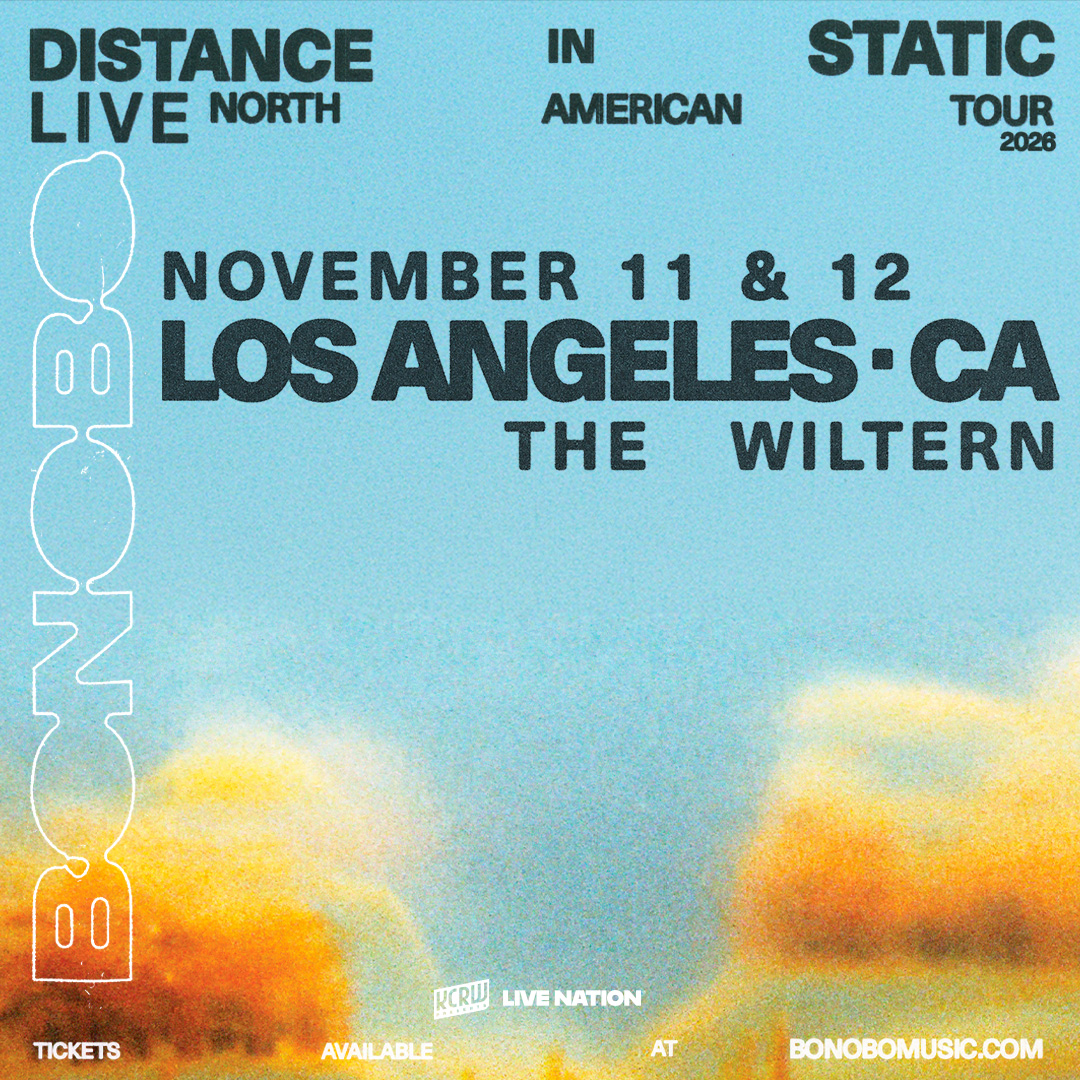Bonobo | KCRW