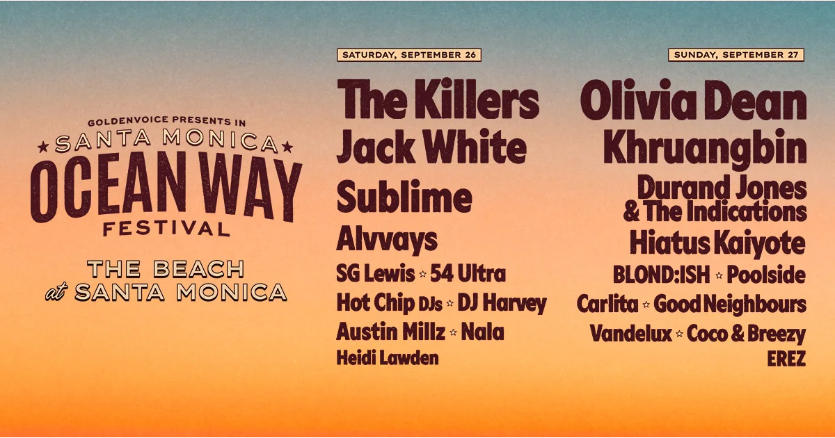 Ocean Way Festival at Santa Monica Beach