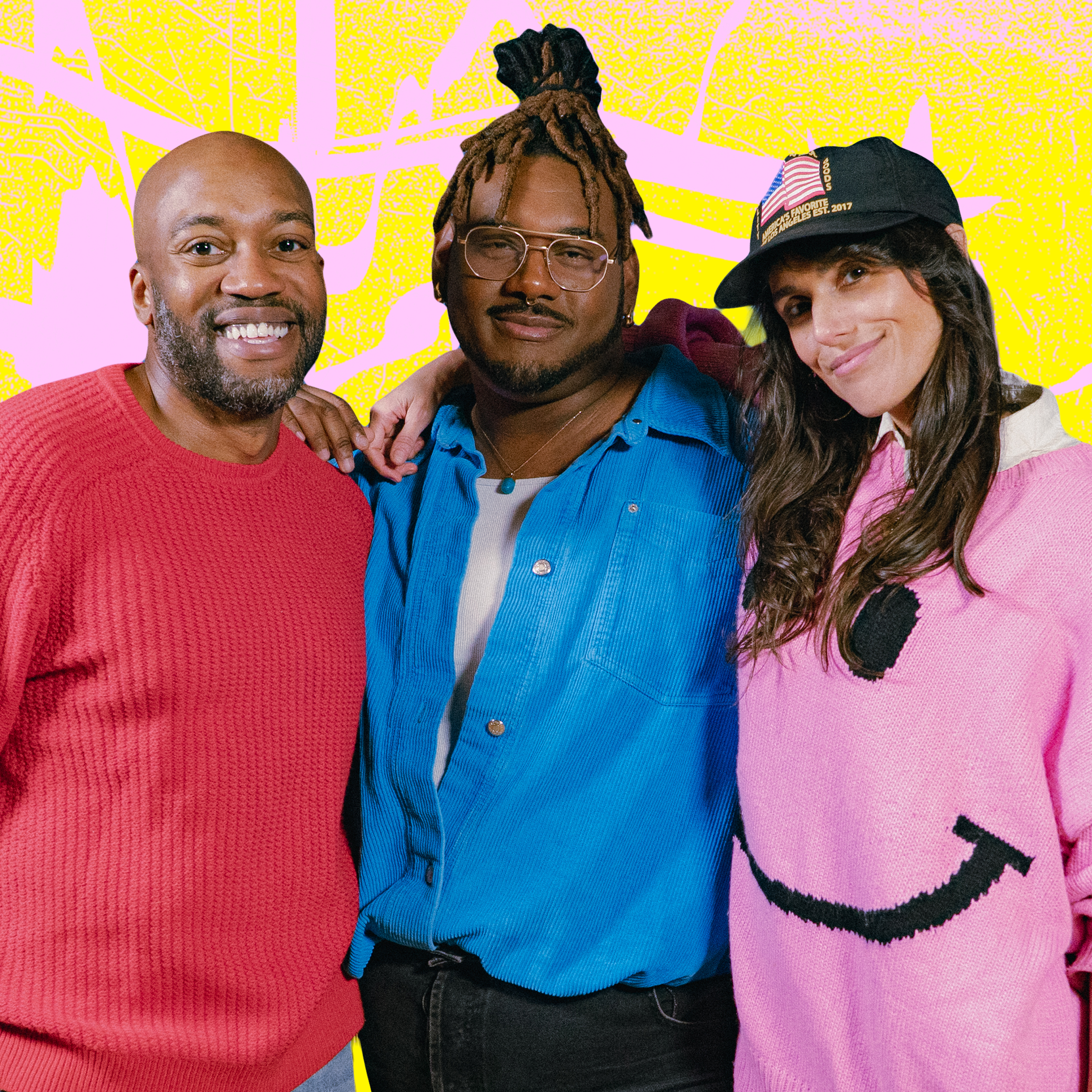 Sam Sanders, Liz Plank and Ryan Mitchell