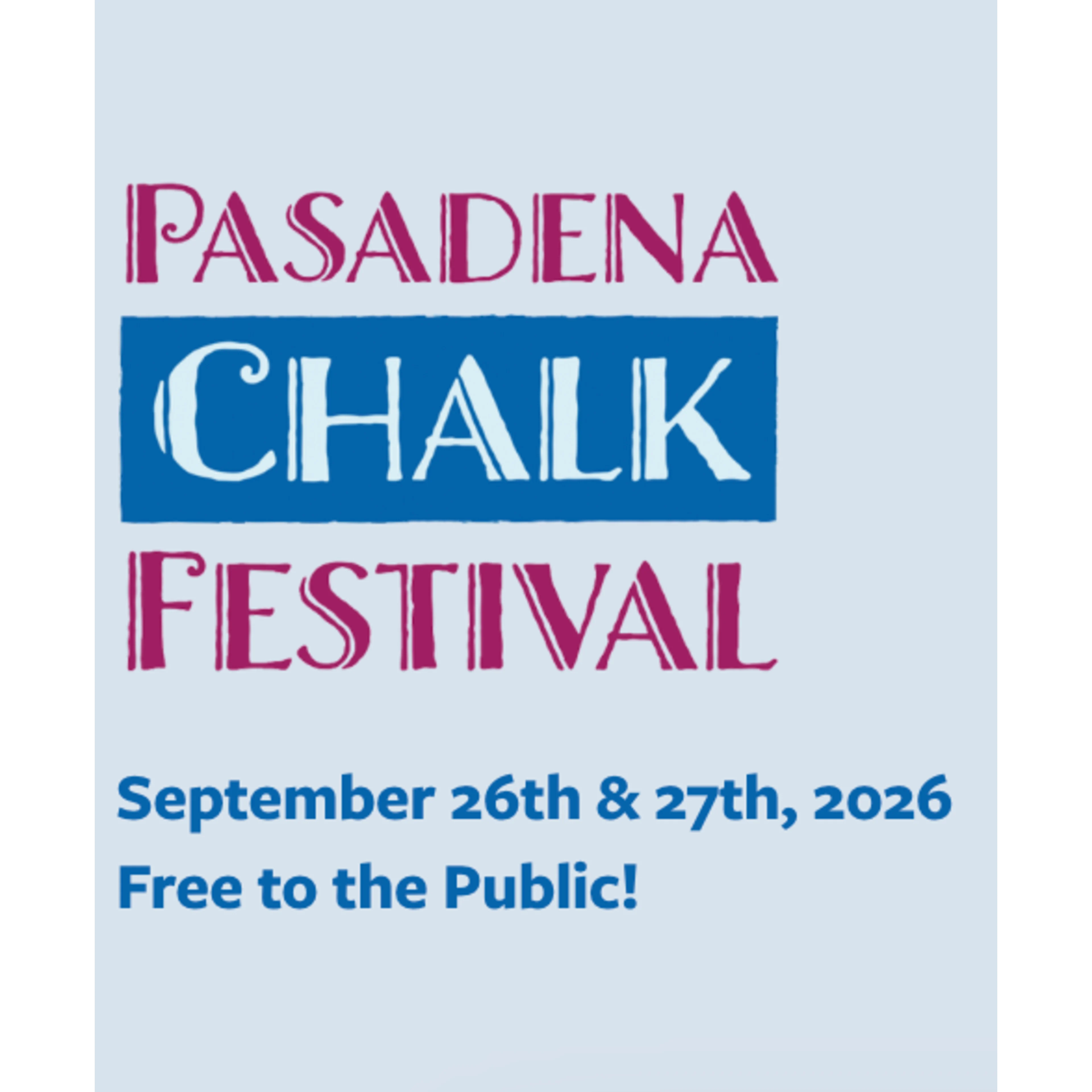 Pasadena Chalk Festival