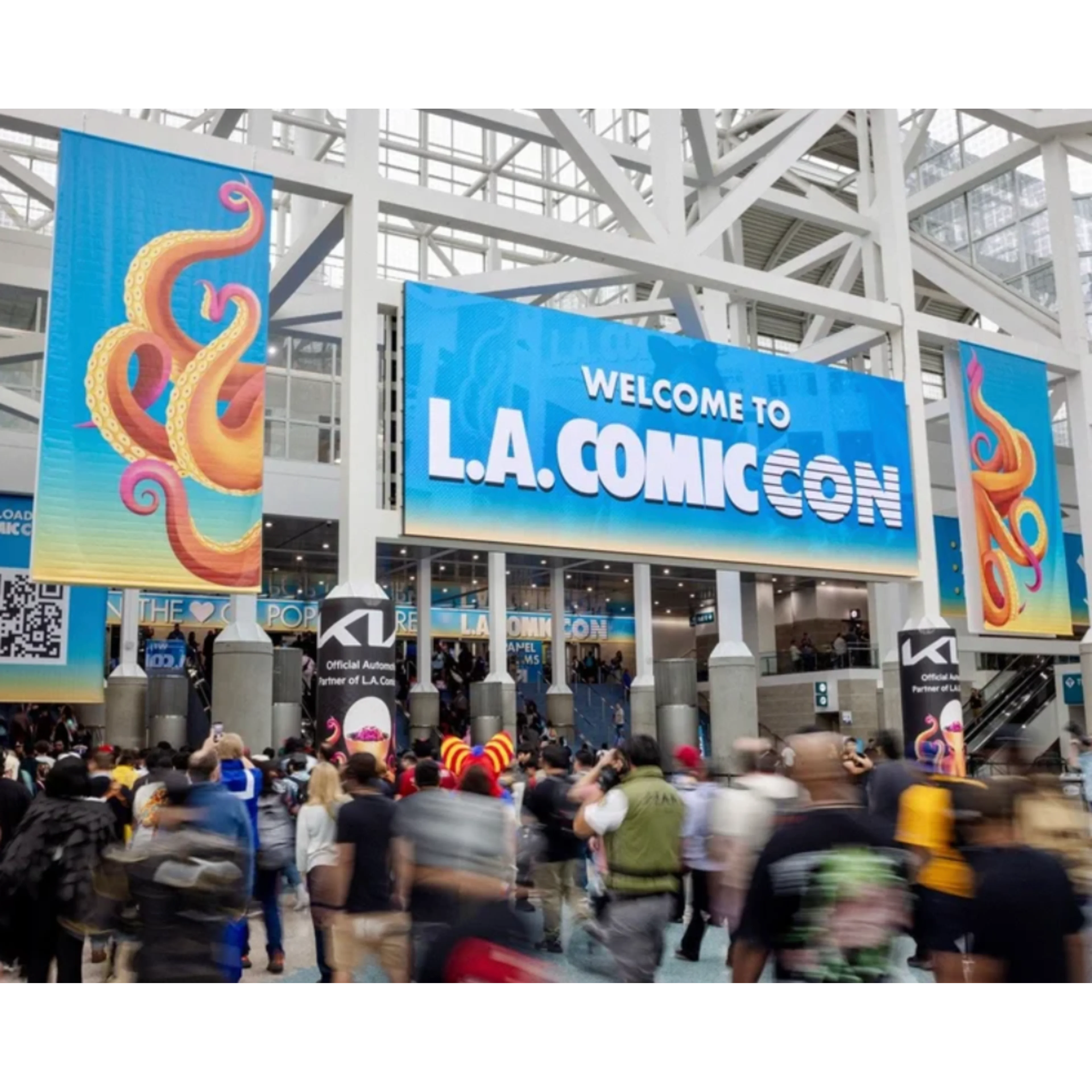 At Tr L.A. Comic Con at the LA Convention Center | KCRW