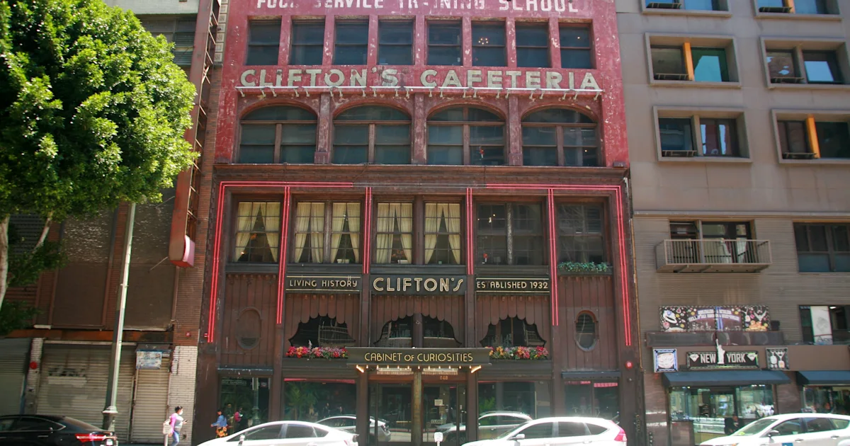 The iconic Clifton's restaurant is closing