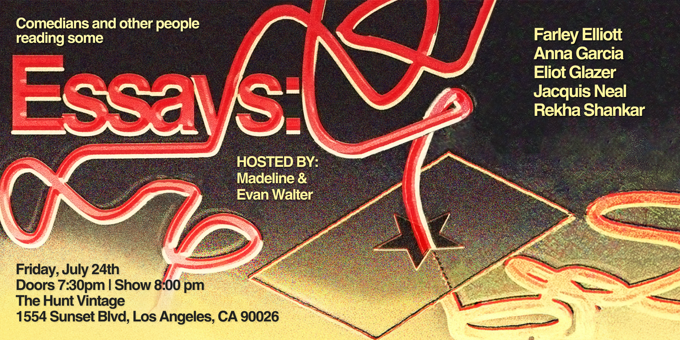 Comedians and Other People Read Essays