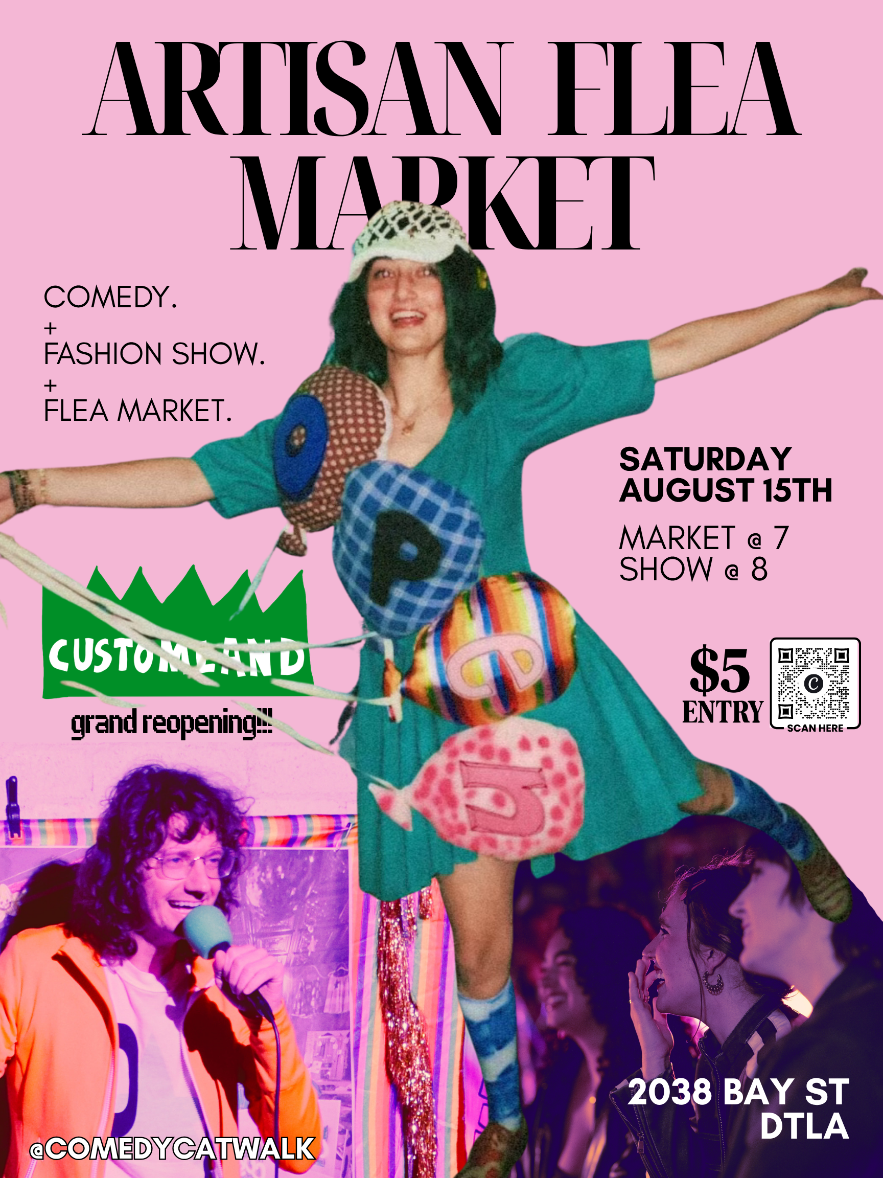 Comedy Catwalk Comedy Fashion Show and Flea Market