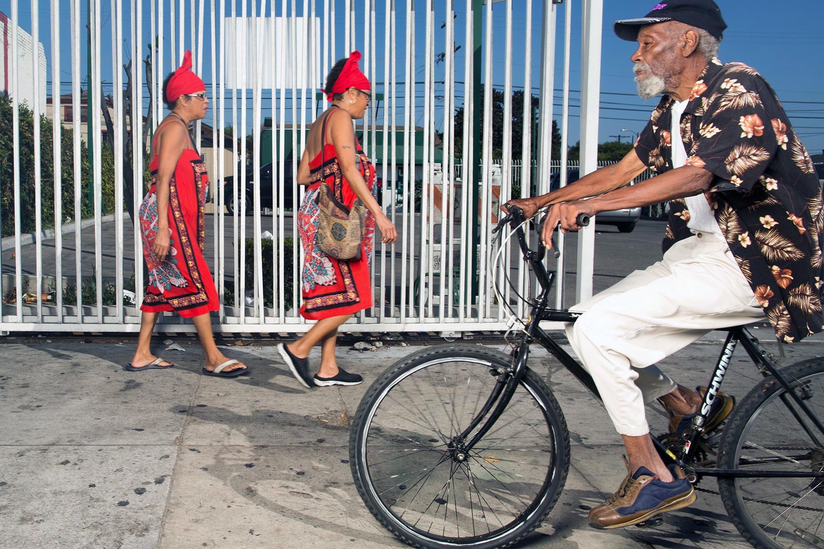 From his moving car, Lev Rukhin photographs a… | KCRW