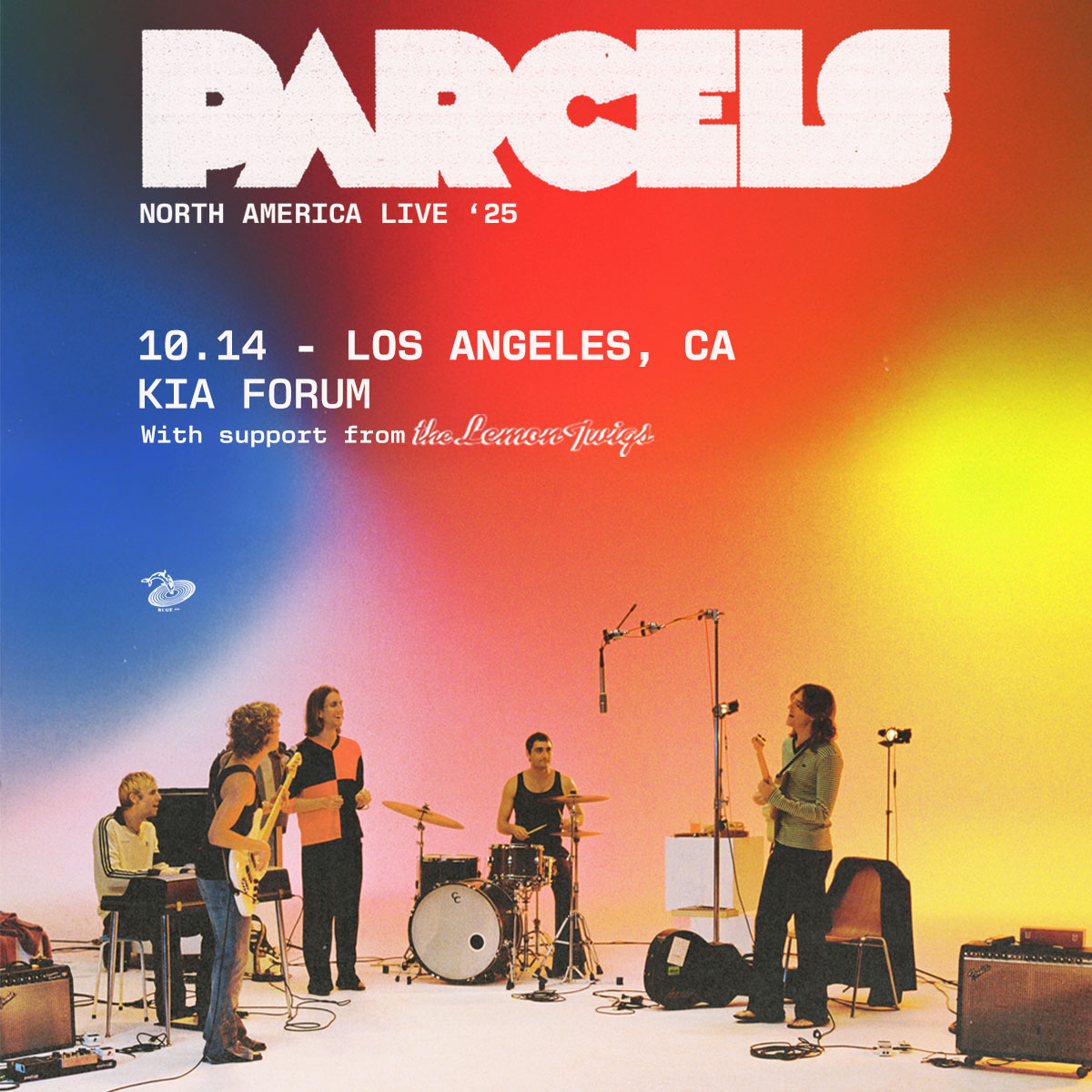 Promotional image for Parcels at the Kia Forum on Tuesday, October 14