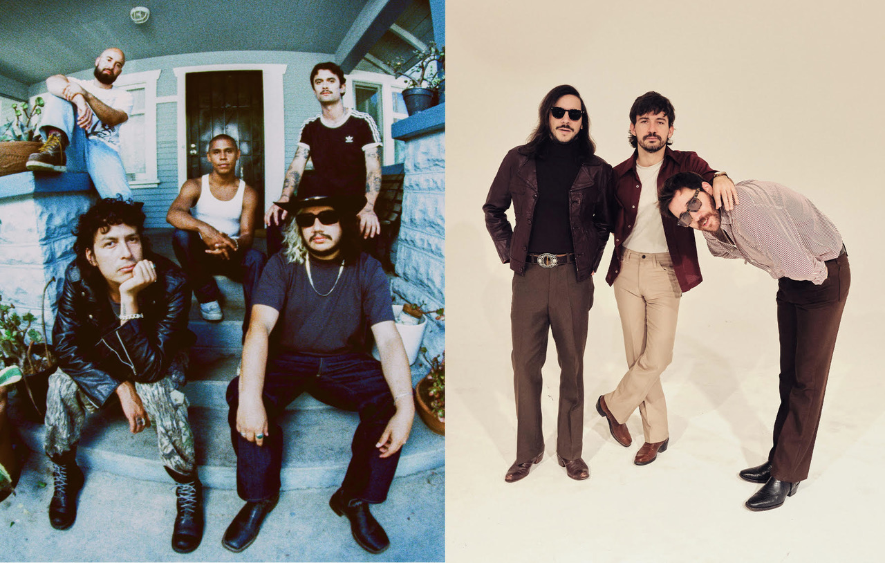 Image of Inner Wave and Los Mesoneros side by side.