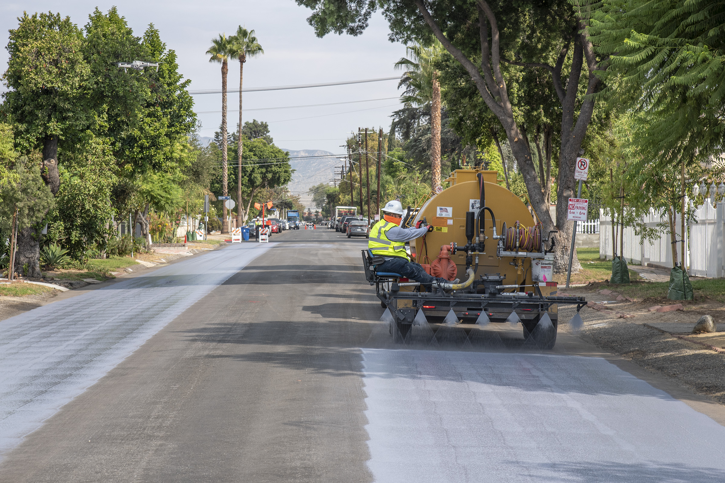 LA’s cool pavement program tries to turn down the heat | KCRW