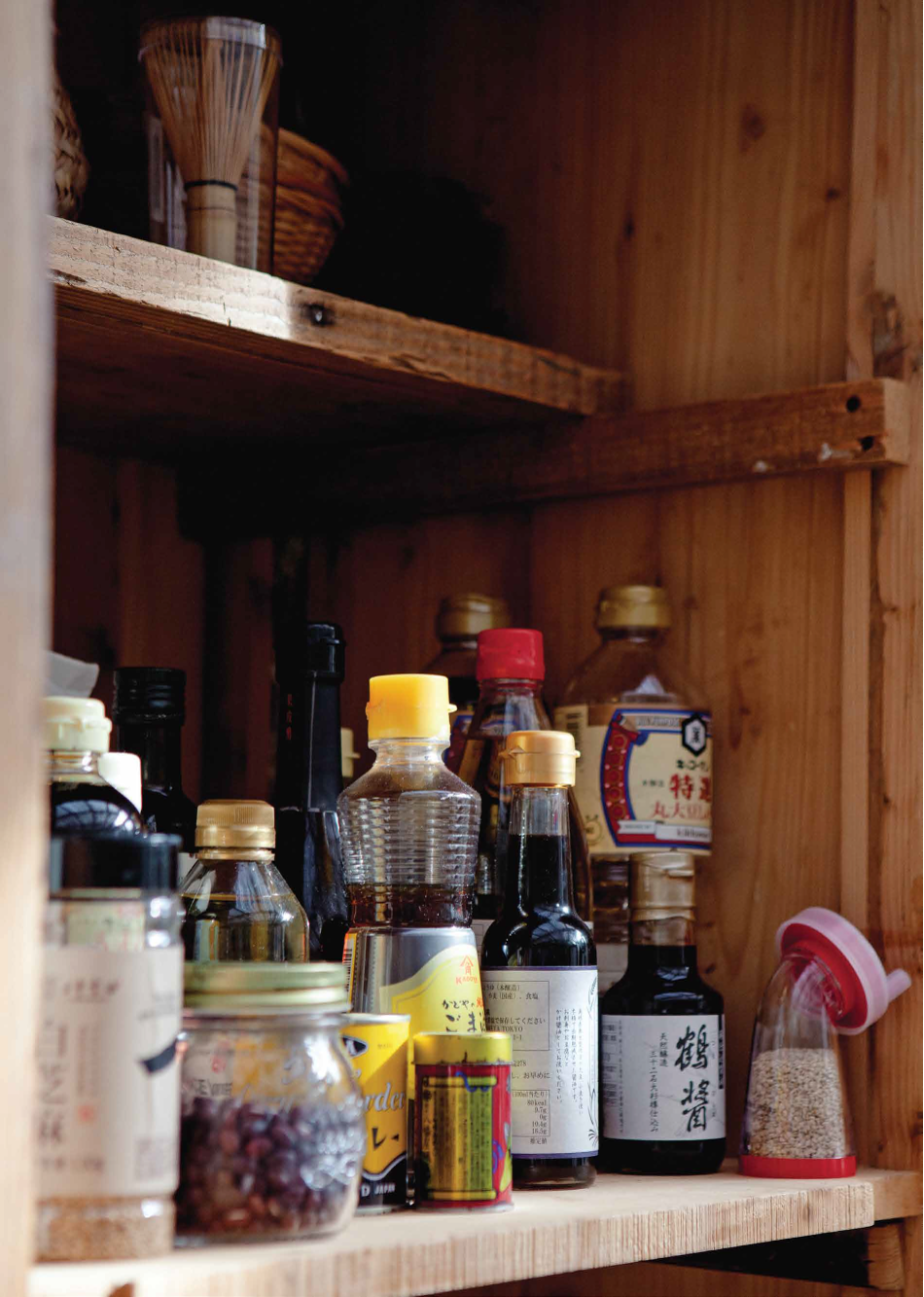 Successful Japanese home cooking begins with the pantry