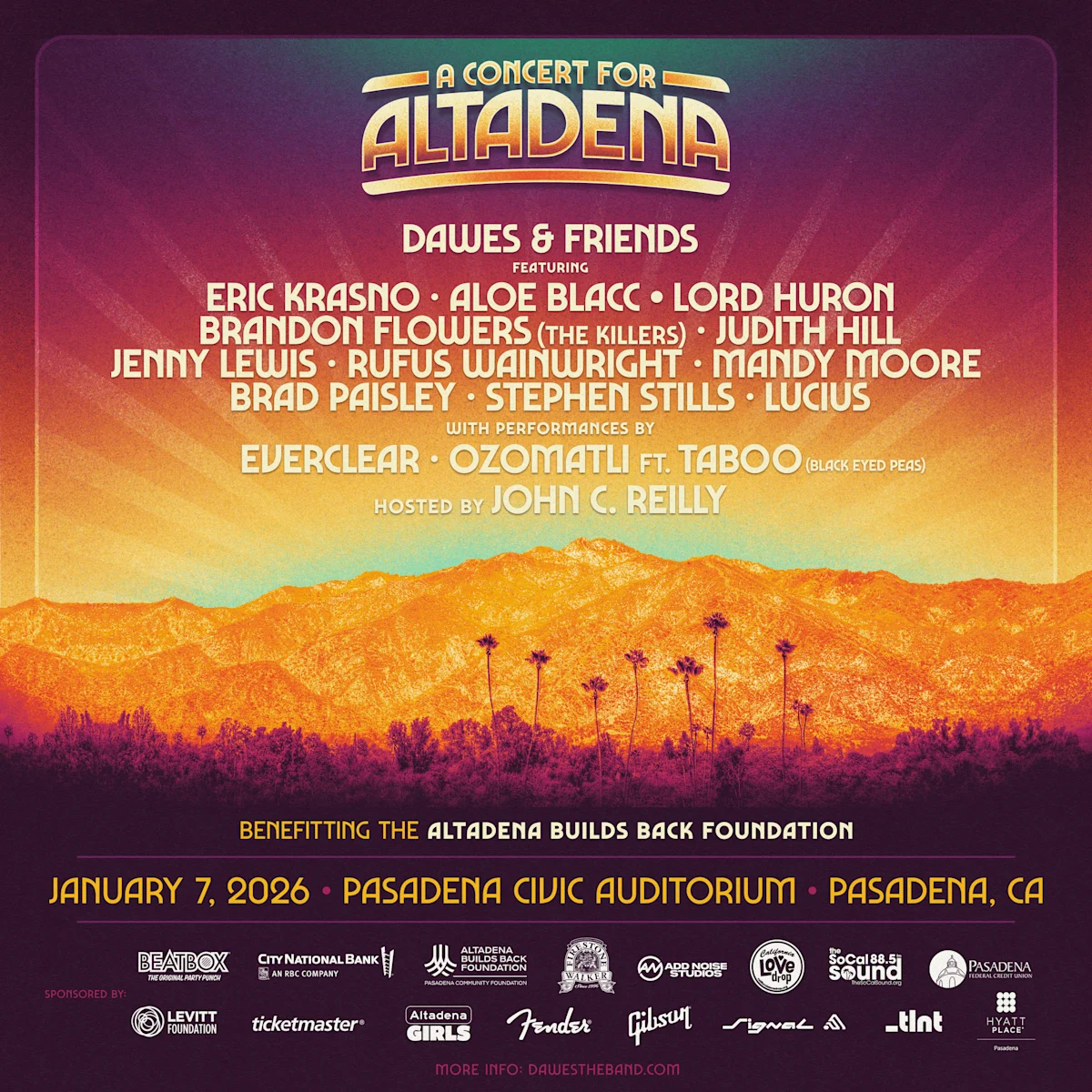 Admat A Concert For Altadena | KCRW