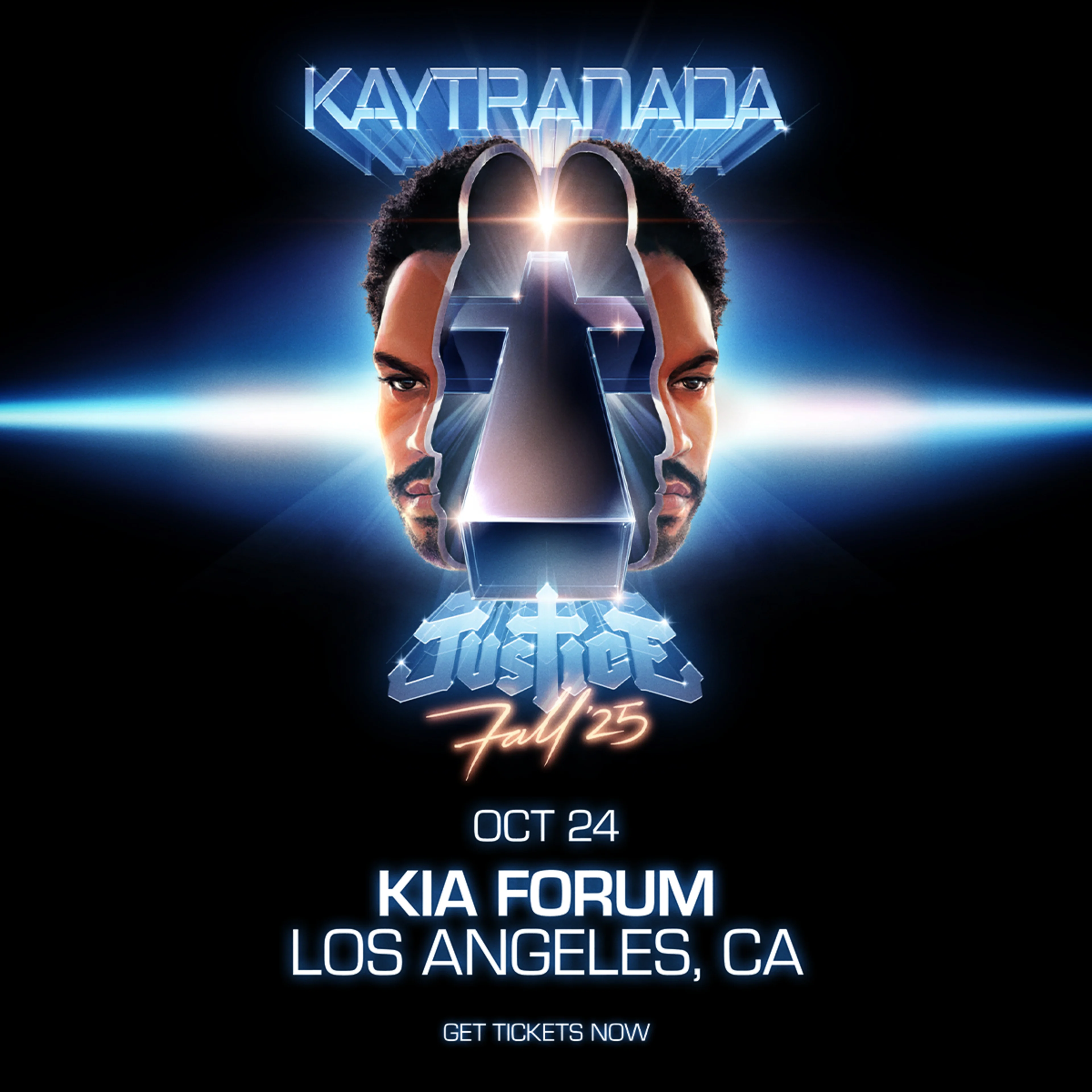 KaytranadaXJustice Kia Forum poster
