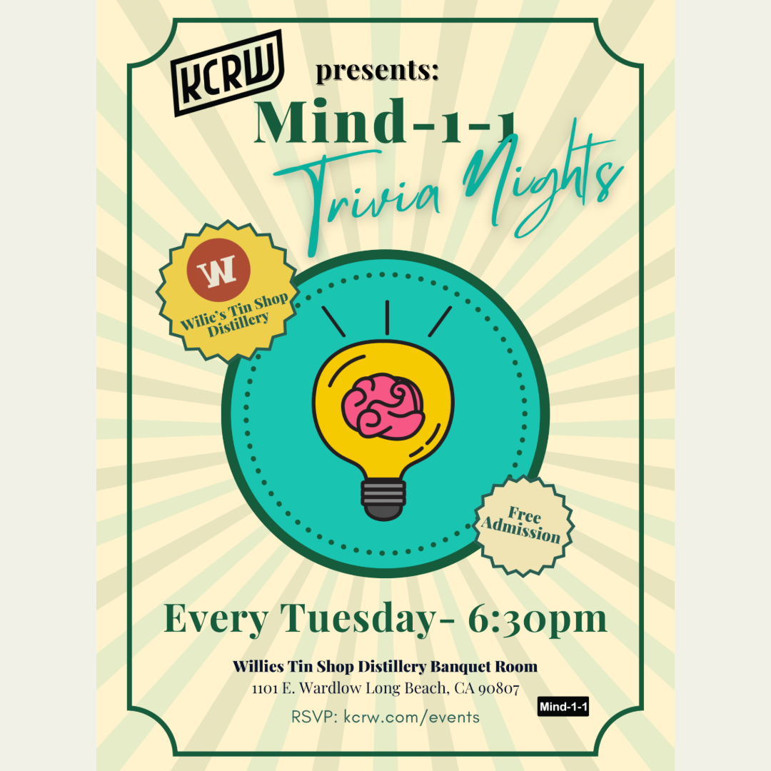 KCRW Presents Trivia Night with Willie's Tin Shop