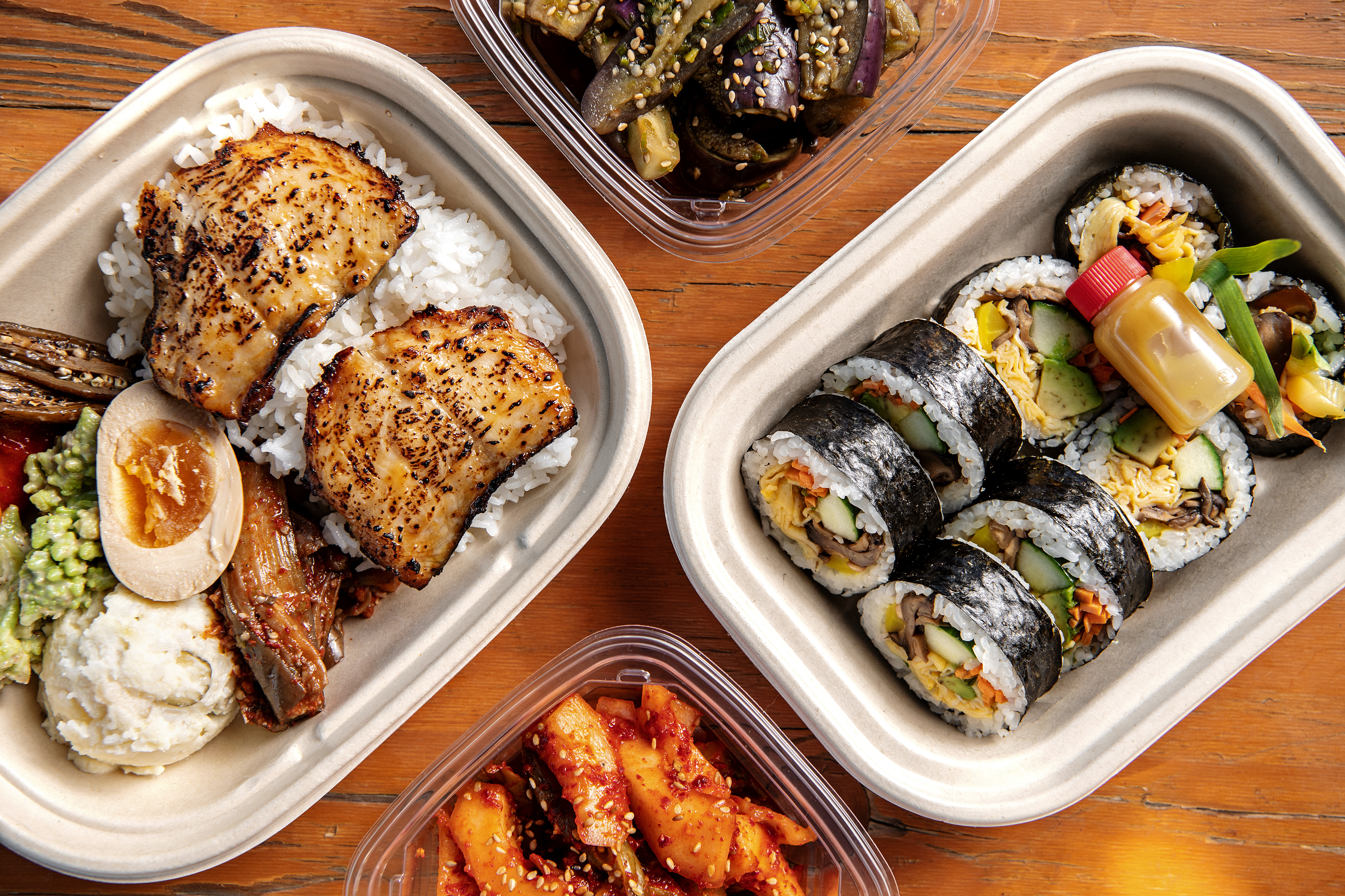 Bill Addison samples the banchan at Perilla | Good Food | KCRW