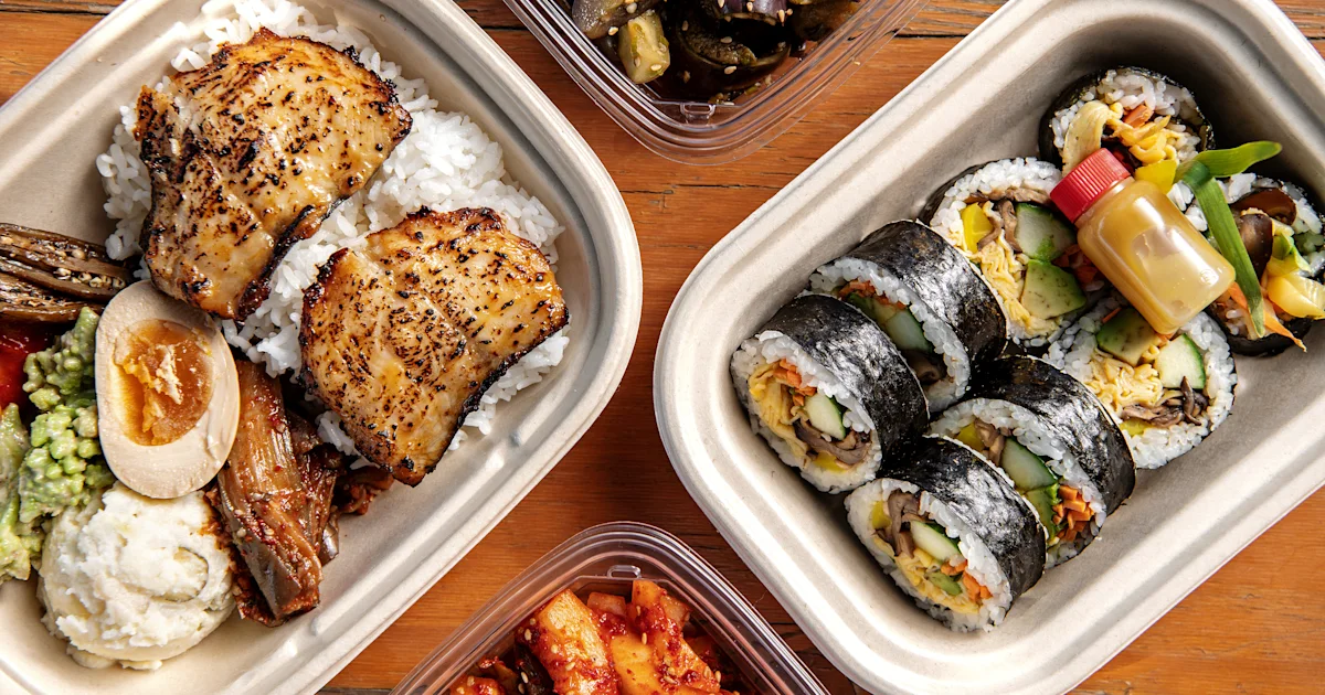Addison Samples Bill Addison samples the banchan at Perilla | Good Food | KCRW