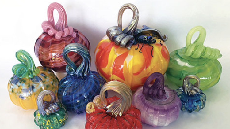 Glass Pumpkins