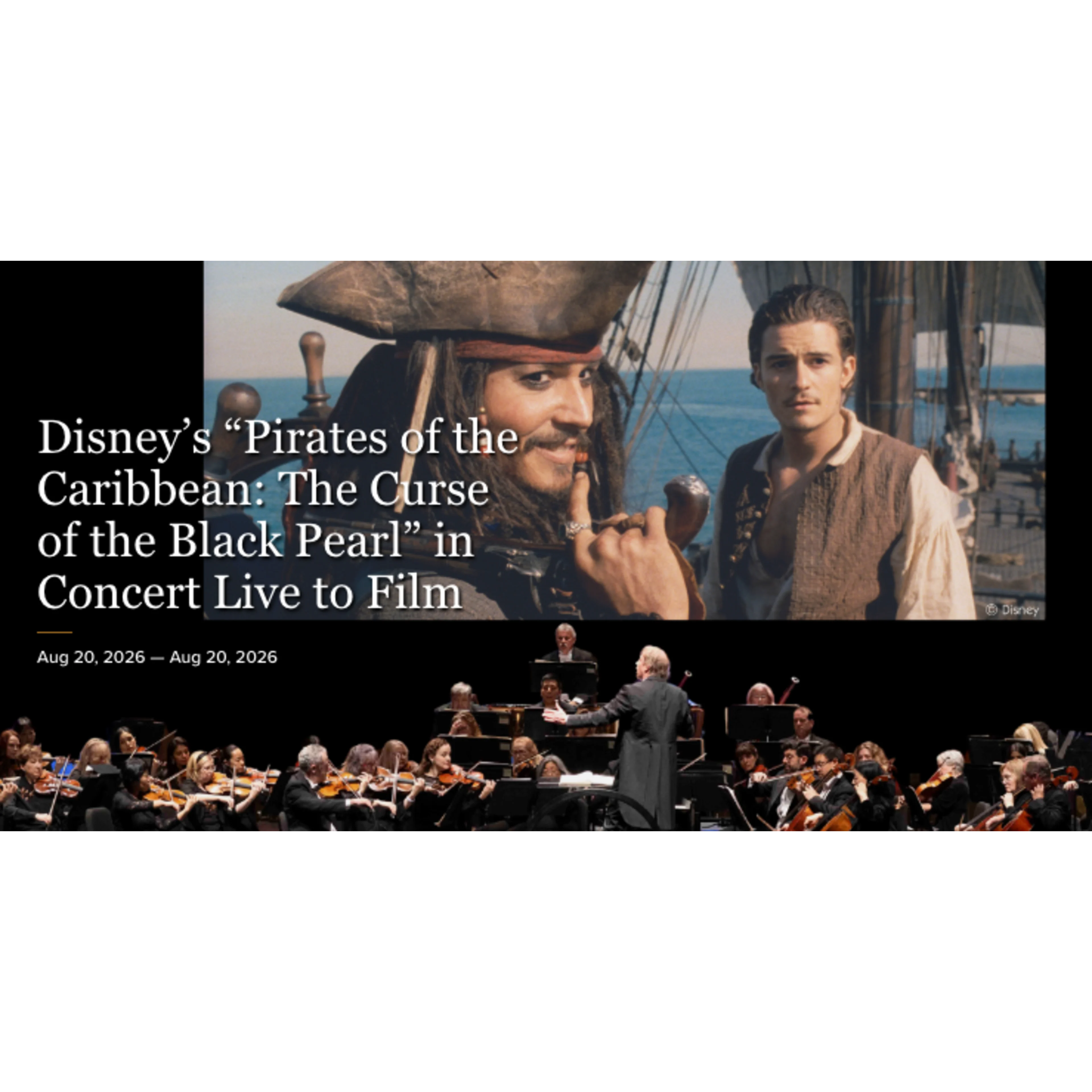 PotC Long beach Symphony