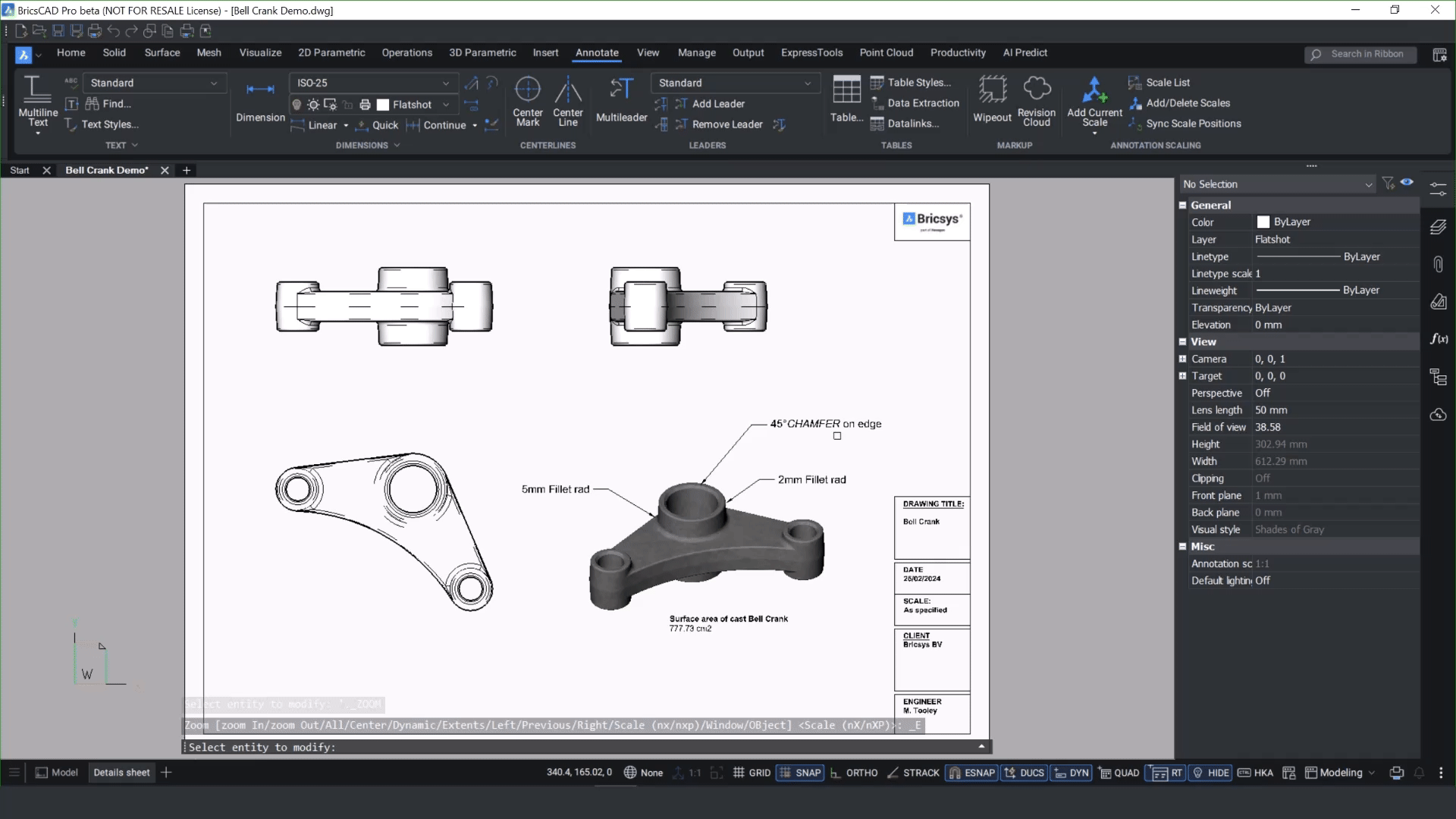 BricsCAD V25.2 MTEXT