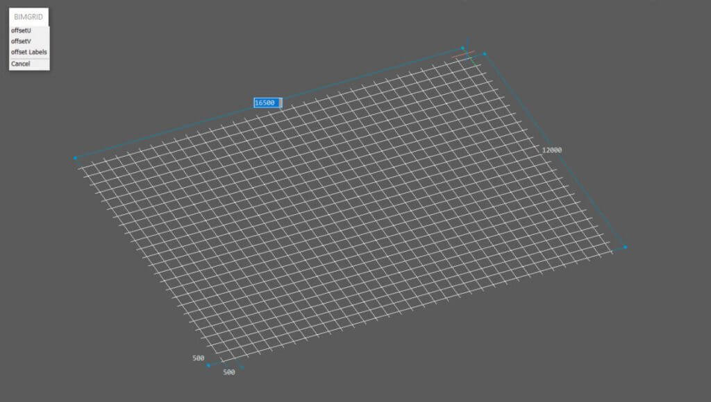Grids in BricsCAD<sup>®</sup> BIM- basic drag-1024x580