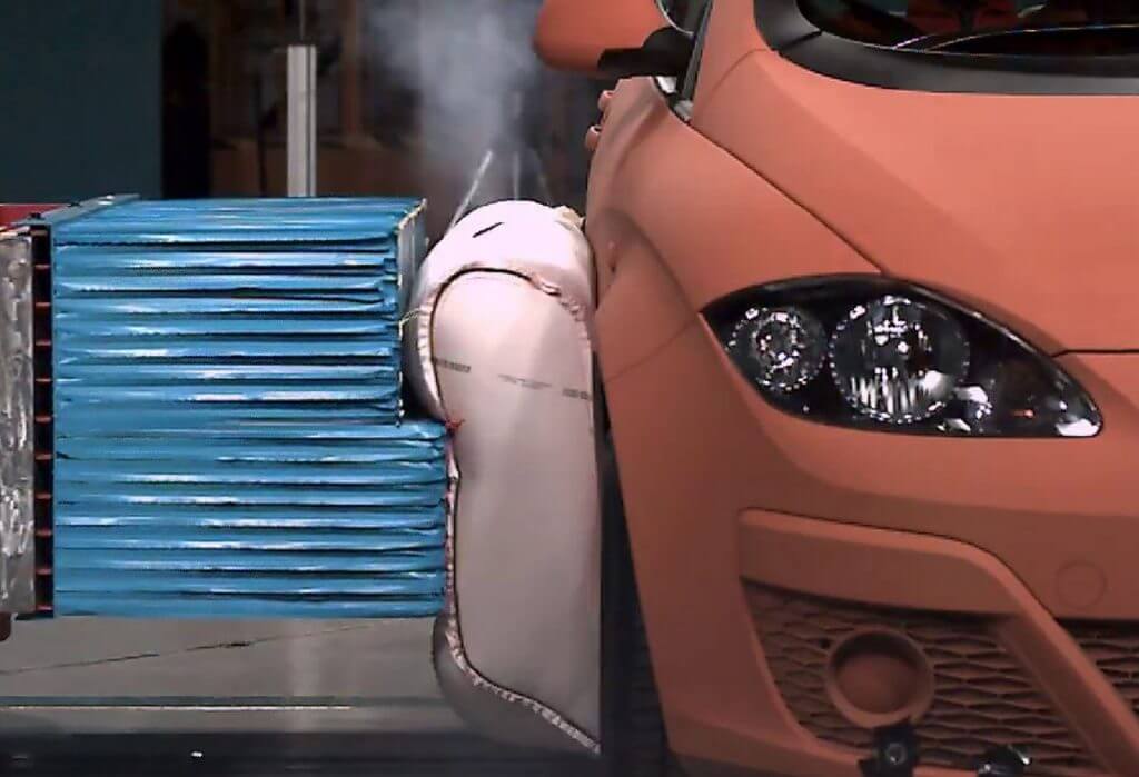 External Airbags for Safer Roads- TRW External Pre-crash Airbag-1024x699